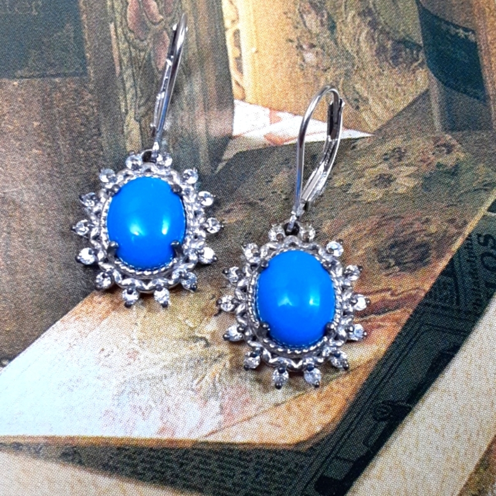 CLOSEOUT, 925 Genuine Multi Gemstones Earrings .FIRM.